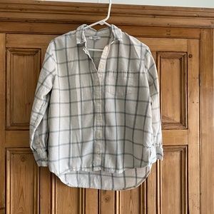 Madewell Plaid Button Up Shirt